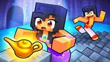 Becoming a SECRET GENIE in Minecraft!