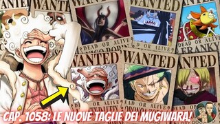 SVELATE LE NUOVE TAGLIE DEI MUGIWARA! | E SABO È...? ~ One Piece capitolo 1058 - Analisi e teorie