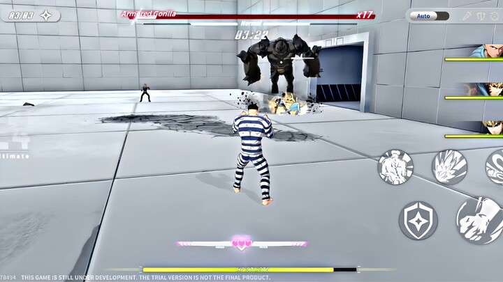 MENCOBA HERO PURI PURI PRISONER DI GAME ONE PUNCH MAN WORLD