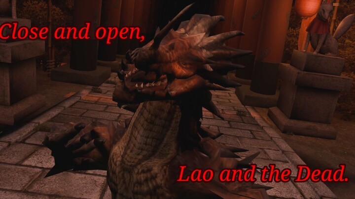 [MMD/Blender] Close and Open, Lao and the Dead
