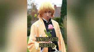 Zenitsu gets rejected anime demonslayer tanjiro zenitsu shinobu nezuko manga fy