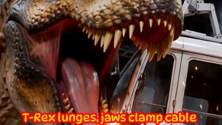 剧组被恐龙吃了?! 🦖 T-Rex失控全程实录 | 恐怖片拍摄事故
