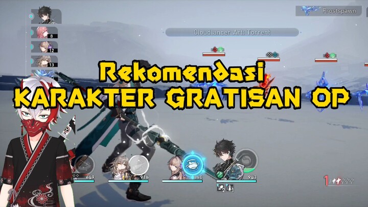 REKOMENDASI KARAKTER GRATISAN OP HONKAI STAR RAIL 🥵🥵🥵 MUSUH AUTO NDAK BISA MUKUL 🤬🤬🤬