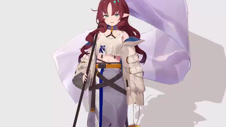 Arknights Japan Server Carnival —— Murraya modeling [Caption] Arknights 4th Anniversary Fes. “For Yo