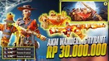 TOP UP RP 30.000.000 BELI AKM WANDERING TYRANT MAX 8 LEVEL ADA GLORIOUS MOMENT! - PUBG MOBILE