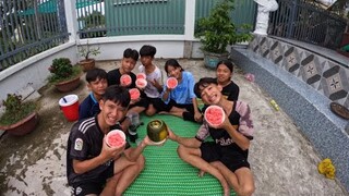 Thành Nhái TV | Ẩm Thực Cơm Sting - Cá Lóc Hấp Dưa Hấu.