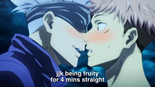 jujutsu kaisen being fruity for 4 mins straight | itafushi moments