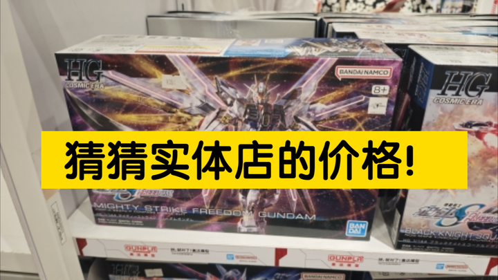 【模型实体店的价格有多离谱？！】看完不知道你有没有被吓到？非凡强自太太太贵了……