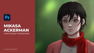 Mikasa Ackerman Speedpaint