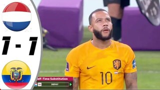 Belanda vs Equador 1-1 Highlights  All Goals  2022