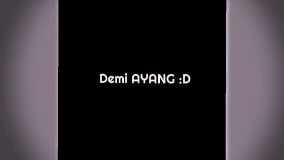 DEMI AYANG 🗿👍  (BL gess)