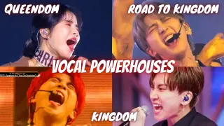 insane high notes from QUEENDOM, KINGDOM, & ROAD TO KINGDOM