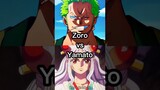 Who is strongest || Zoro vs Yamato || #onepiece #shorts