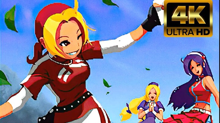 [Phục chế AI 4K 60 FPS] Đoạn mở đầu anime The King of Fighters 2003