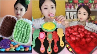 얼음ASMR 바질씨드 얼음먹방 리얼사운드 AMAZING CRUNCHY BASIL SEEDS ICE Eating MUKBANG SATİSFYİNG #53