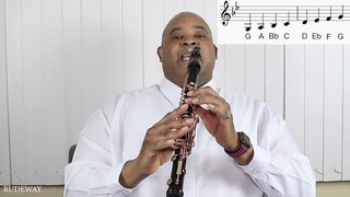 How to play G Minor Scale on Clarinet in 2 minutes