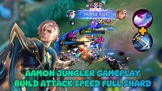 Aamon Jungler Gameplay | Aamon build Attack speed?? 😲😲 | Aamon Tutorial 🤔🤔