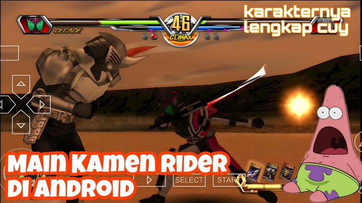 Gameplay Kamen Rider: Super Climax Heroes di Android