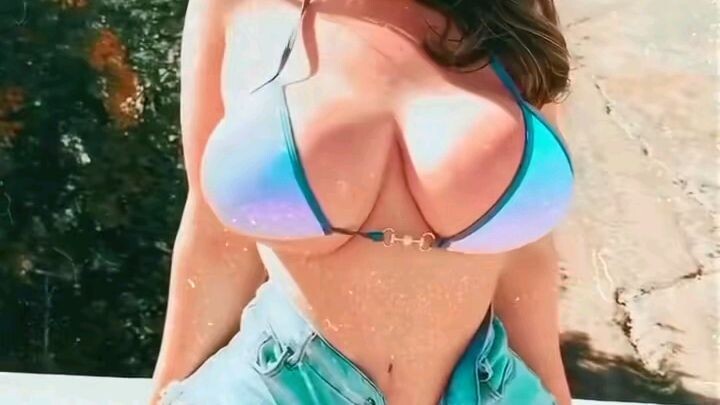 Beautiful boobs and big size watch and share with friends