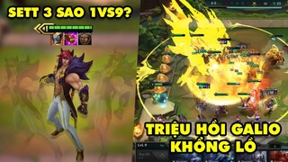 TOP khoảnh khắc điên rồ nhất Đấu Trường Chân Lý #106: Sett 3 sao 1vs9, Triệu hồi Galio chúa khổng lồ