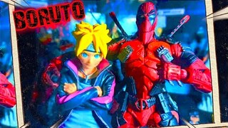 [ Đập Hộp ] Lắp Ráp Mô Hình Anime Boruto