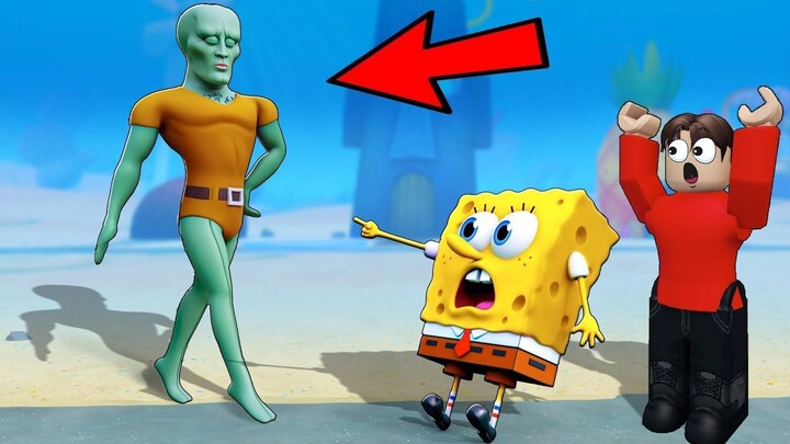 Yuta, Mio Dan Babby Celine Masuk Kota Bikeni Bottom Spongebob  ROBLOX