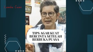 Nih nasihat dr. Boyke agar kamu tetap bisa strong ketika bercinta.