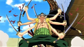 Zoro first time using Kiki Kyutoryu: Asura || ONE PIECE