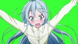 Weekly Anime Greenscreens #10 ( Erio, Ririchiyo, Taiga, Yune )