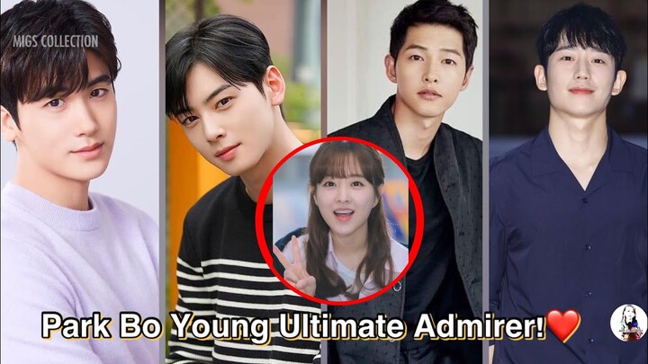 Famous South Korean Actors Who Confessed their Feelings to Actress PARK BO YOUNG❤️