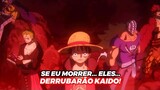Luffy & Super novas (one piece) Edit–Se eu morrer.. eles... derrubarão kaido!–UsoppSanStatus