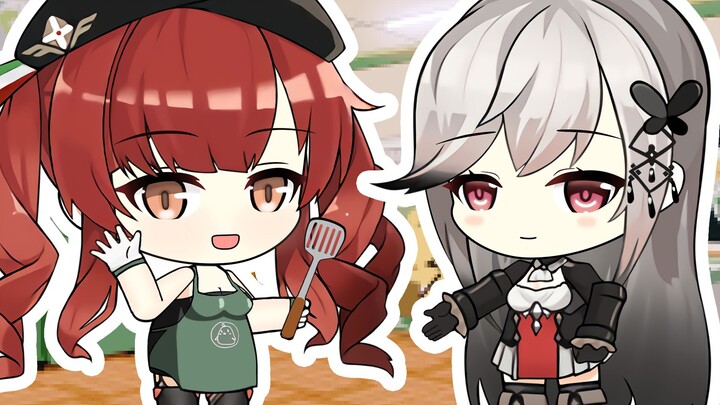 [Azur Lane] Zara and Dunkirk's cooking class