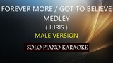 FOREVER MORE / GOT TO BELIEVE ( MALE VERSION  ) ( JURIS ) PH KARAOKE PIANO by REQUEST (COVER_CY)