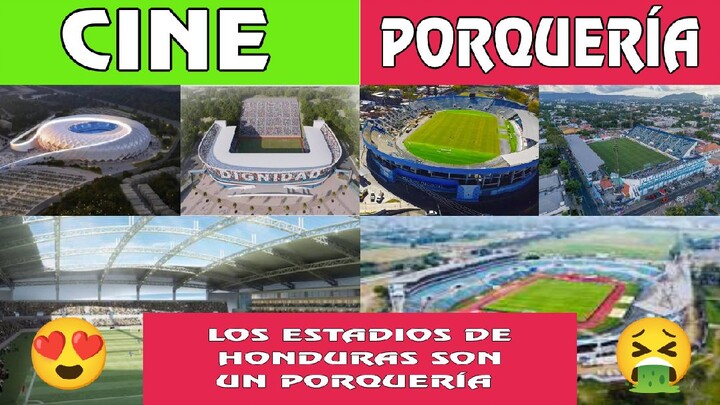 Los estadío de Honduras son una porquería