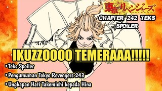 Tokyo Revengers Chapter 243 teks spoiler - MIKEY MENERIMA TANTANGAN TAKEMICHI !!!