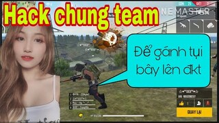 Garena Free Fire làm Gì Khi Đi Ghép Mà Gặp Hack Cùng Team/Ngân Kaito