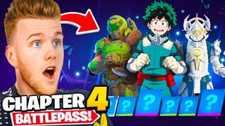 *NEW* CHAPTER 4 BATTLE PASS IN FORTNITE!