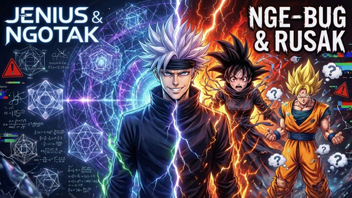 BEDAH POWER SYSTEM: Kenapa HxH & JJK Jenius, Tapi Naruto & Dragon Ball Malah 'Nge-bug'?