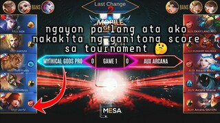 Mythical Gods VS Aux Arcana | kakaibang laban 'to!! MESA Tournament S3