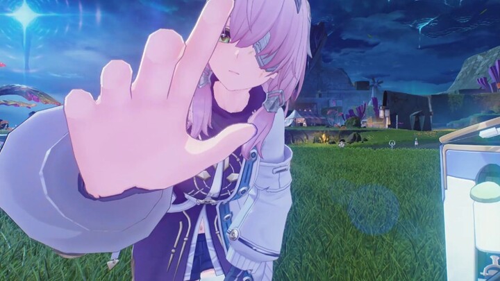 Get up close and personal with the Honkai: Star Rail NPC Delica—her underarm voice lines and midriff