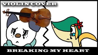 MLTR Breaking My Heart Violin Cover | Snivy and Oshawott