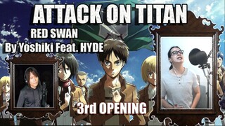 ATTACK ON TITAN - Red Swan _ Ending Song ft. Leu