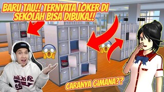 TUTORIAL MEMBUKA LOKER SEKOLAHAN!! TERNYATA SEPERTI ITU ISINYA!! SAKURA SCHOOL SIMULATOR - CARA