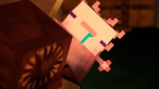 Axolotl memecahkan animasi pintu Nintendo Swich |