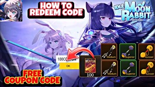 Idle Moon Rabbit AFK Coupon Code - How to Redeem Code // Idle Moon Rabbit AFK RPG Free Giftcode