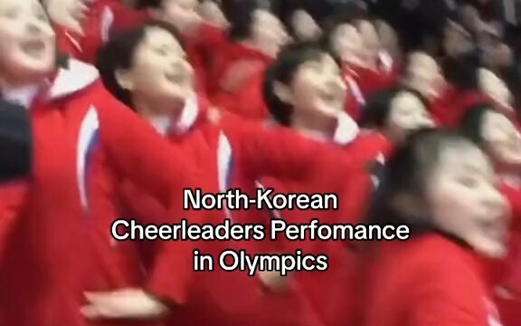 Tim pemandu sorak Korea Utara yang viral di TikTok, netizen semua lagi asyik memainkan meme sang Jen