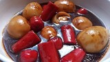 Easy Teriyaki Sauce Para sa Nilagang Itlog at Hotdog Sobrang Sarap! | Murang Ulam Recipe