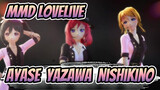 [MMD Lovelive!] JERITAN Ayase, Yazawa & Nishikino / BiBi