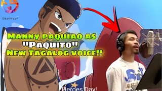New "Manny Paquiao??" as Paquito Tagalog Voiceover???