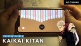 Kaikai Kitan å»»å»»å¥‡è­š  - Eve | Jujutsu Kaisen OP | Kalimba App Cover with Tabs